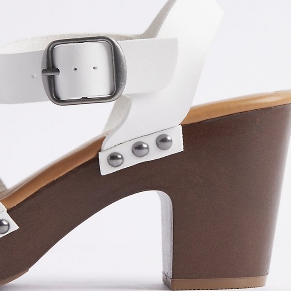 Torrid Crisscross Wooden Heel Sandals - Picture 5 of 6